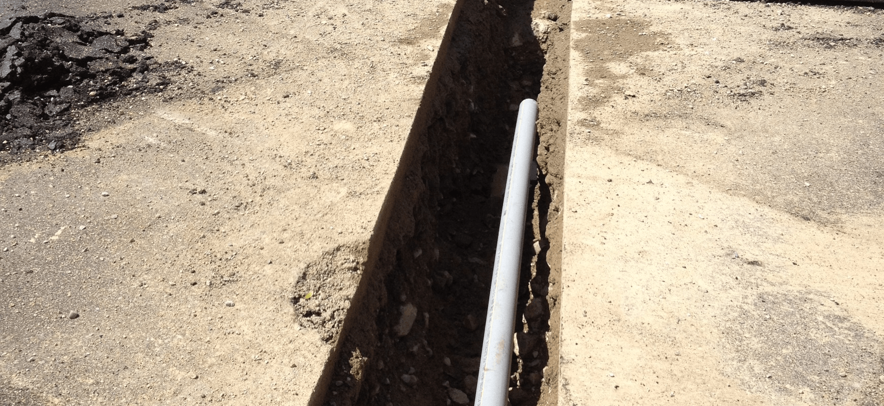Trenching excavation Barnstable, MA
