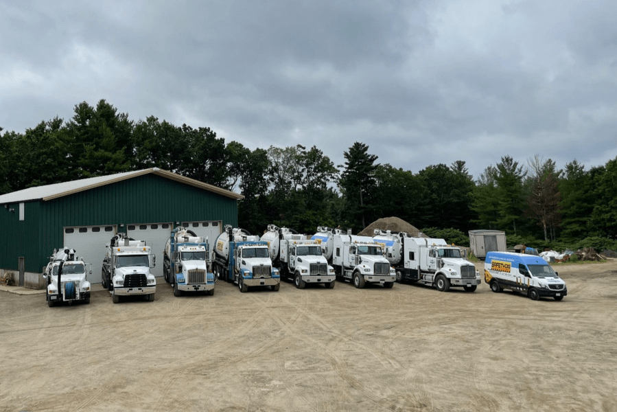 Hydrovac truck fleet Bedford, NH